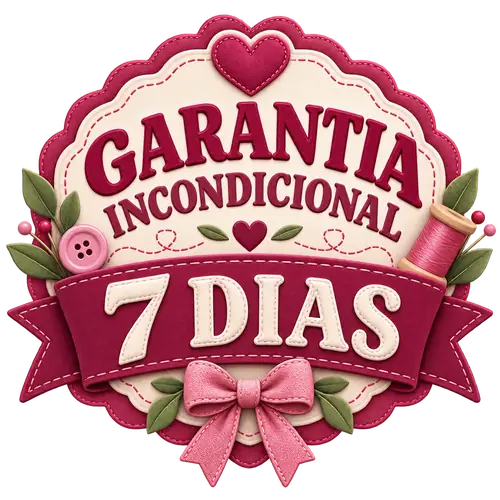 Garantia incondicional de 7 dias Pequenas Artesãs